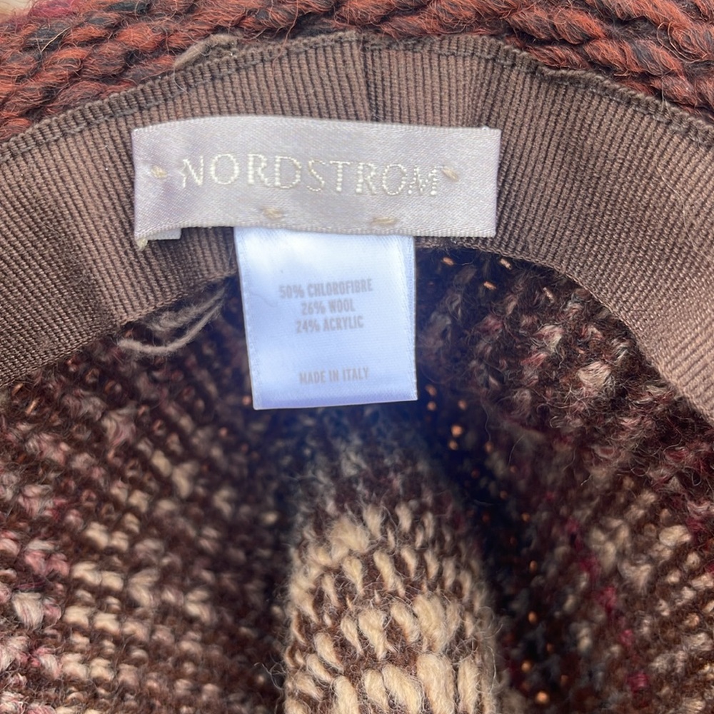 Nordstrom Multi Color Shapeable Hat - Fall Colors - Picture 5 of 6